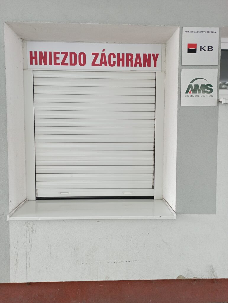 Hniezdo záchrany v Dolnooravskej nemocnici.