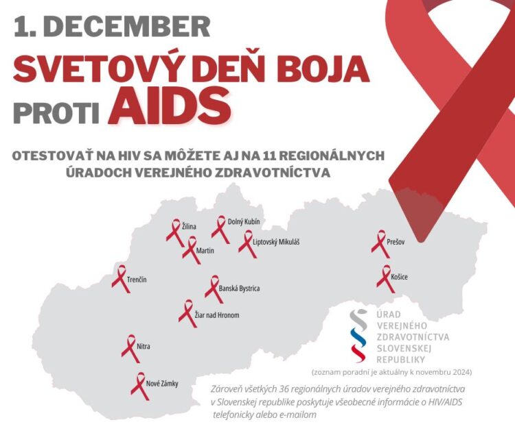 Dnes je Svetový deň boja proti AIDS